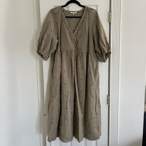 Cottagecore Madewell midi dress